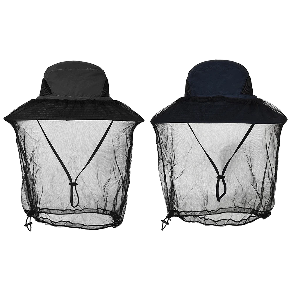 Шляпа с москитной сеткой, рыболовная шляпа со съемной сеткой, женская и ...