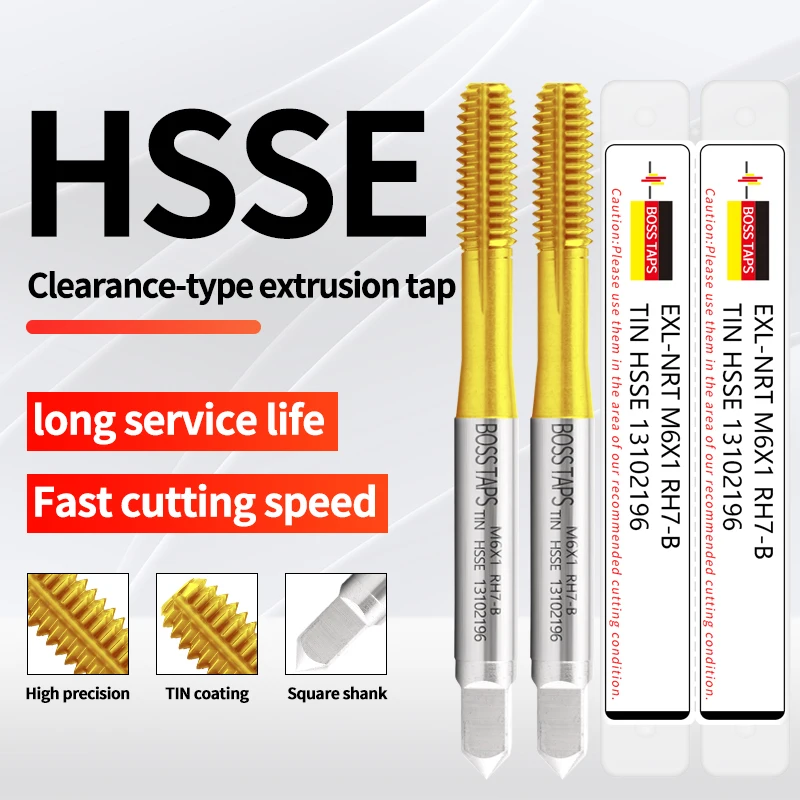 BOSS TAPS 1 шт. HSSE-M42 JIS Стандартный рулонный метчик M3 M4 M5 M6 M7 M8 M9 M10 M11 M12 Машинные метчики