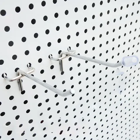 Accessori per scaffalature per la casa da 20 pezzi per le scaffalature da parete facili installazione del garage per garage per garage ganci pegboard