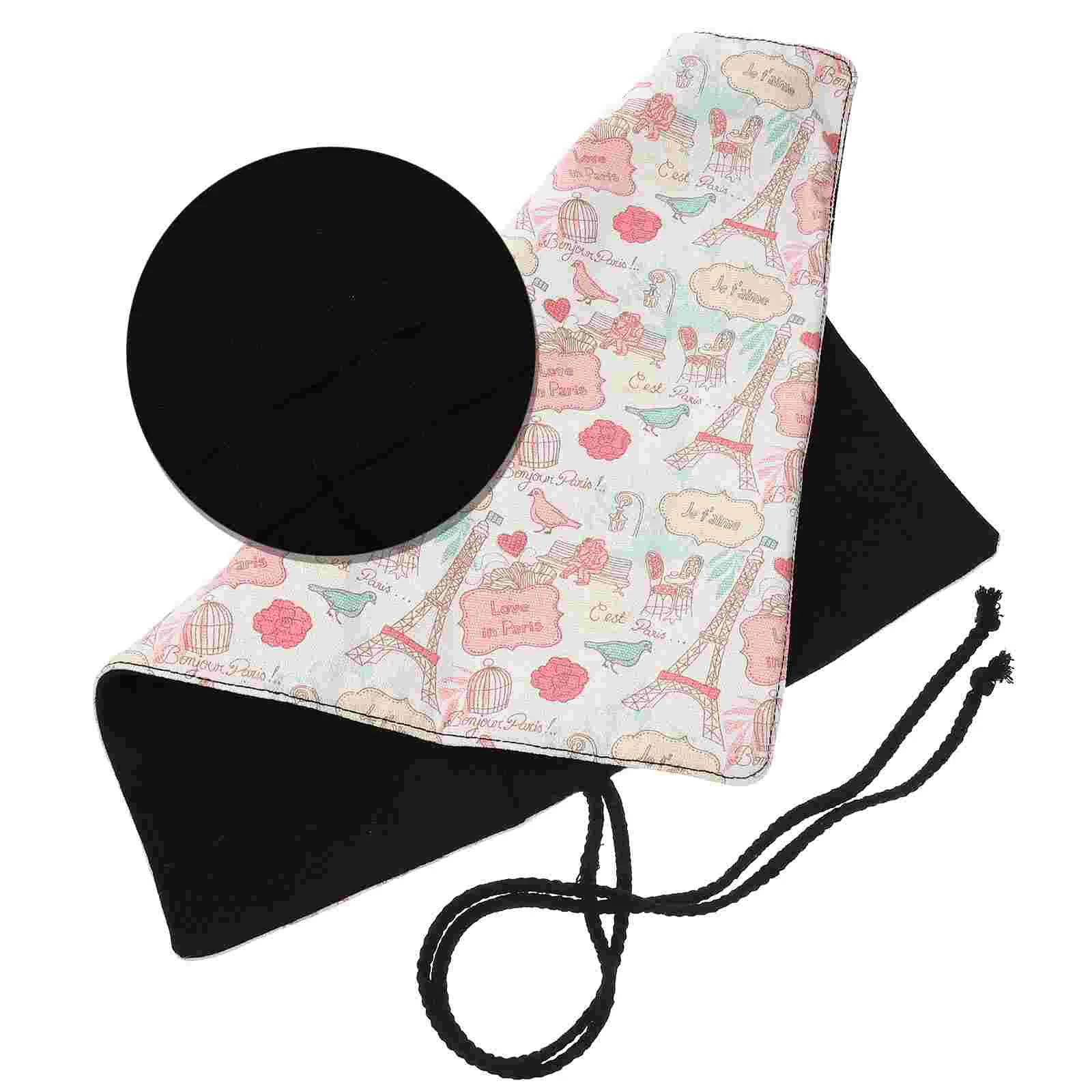 

Рулон для карандашей, сумка, чехол, искусственная ручка, отделение для хранения, слот для макияжа, органайзер для рисования, винтажная кожа