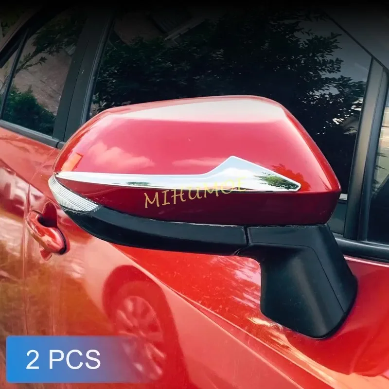 

Накладка на боковое зеркало заднего вида, хромированная накладка для Toyota Yaris/Yaris Cross 2020 2021 2022 2023 2024 2025