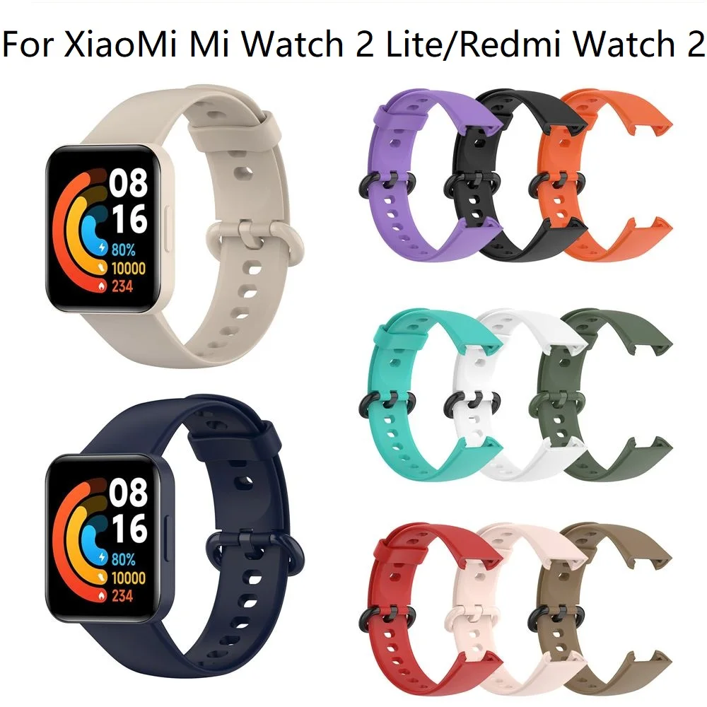 

Ремешок силиконовый для смарт-часов Xiaomi Mi Watch 2 Lite/Redmi Watch 2 Lite