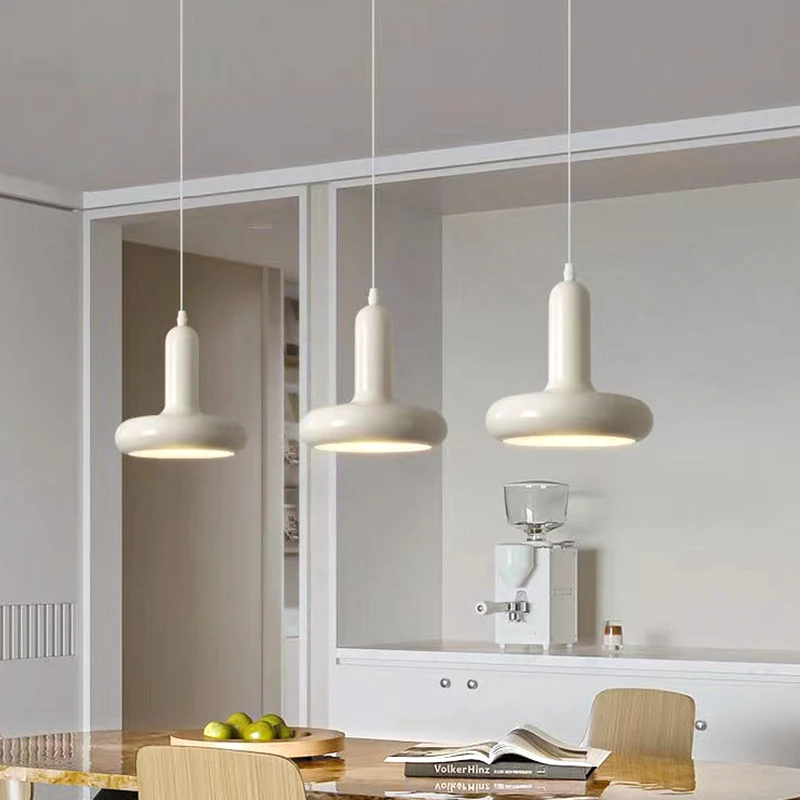 

Dining Table Chandeliers Scandinavian Mid-Century Designer 3 Head Chandelier Minimalist Retro Bedroom Bedside Hanging Lamps LED