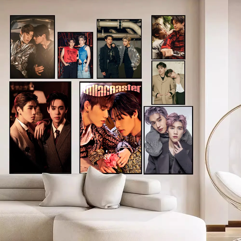 Винтажные Ретро-наклейки Bkpp Постер Тайского Актера Певицы Без Рамы Hd