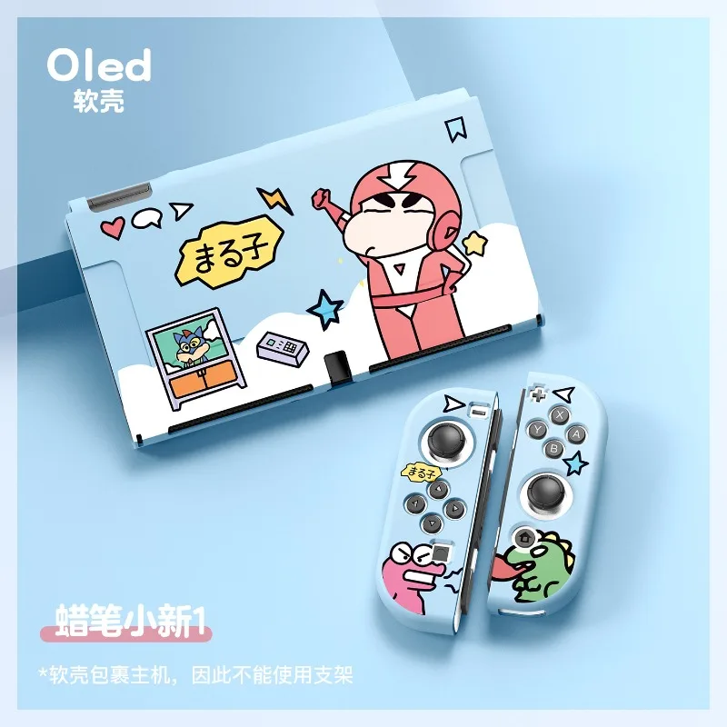 Фото Защитный чехол Crayon Shin-chan для Nintendo Switch для консоли Nintendo Switch NS Oled Lite Joycon №2