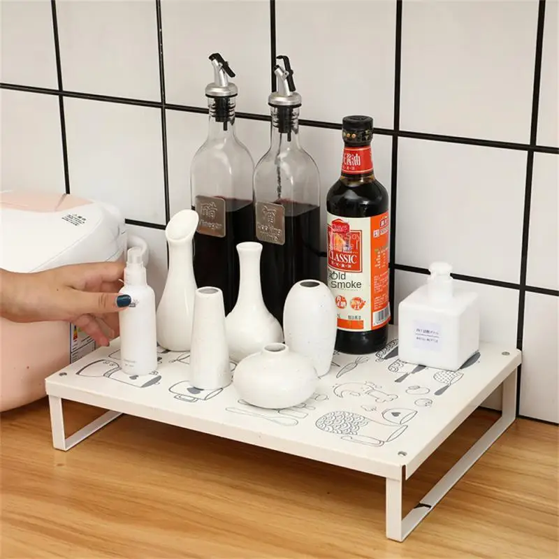 

Creative Microwave Oven Storage Rack Gas Stove Cover Electromagnetic Furnace Support Kitchen Shelf