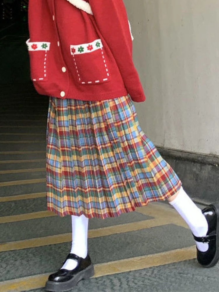 Женская винтажная юбка Korobov из искусственной шерсти