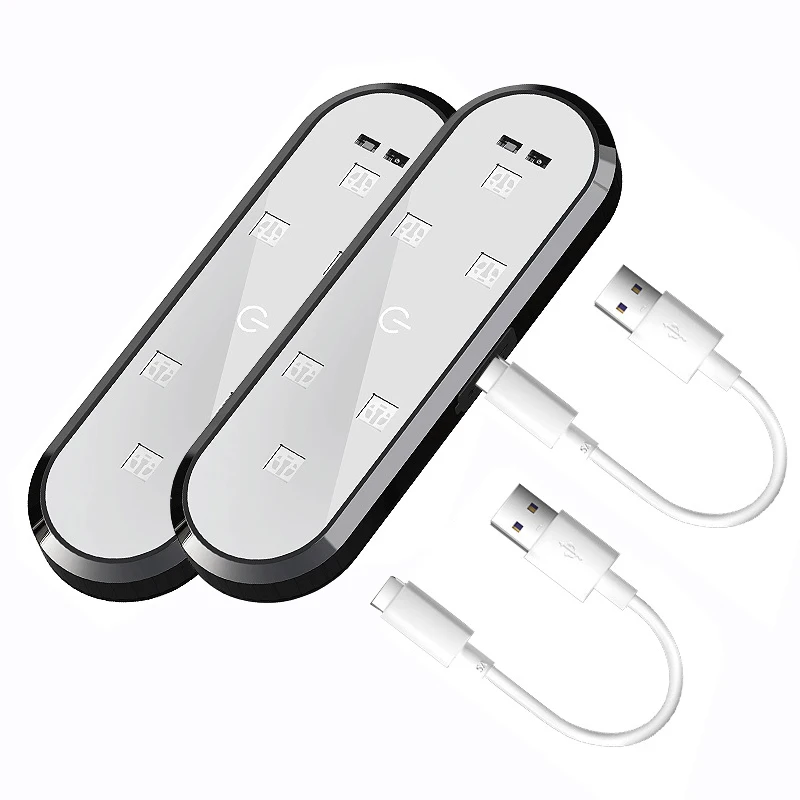 

4 шт., автомобильные дверные фонари с магнитным управлением