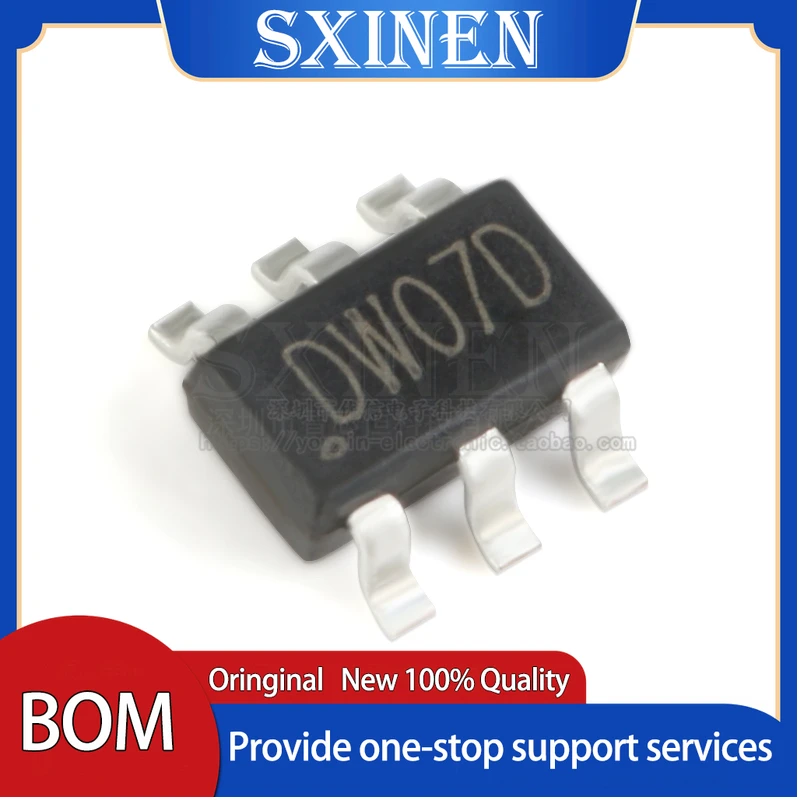 

10PCS 5PCS DW07D SOT-23-6 2-in-1 Lithium Battery Protection Chip IC