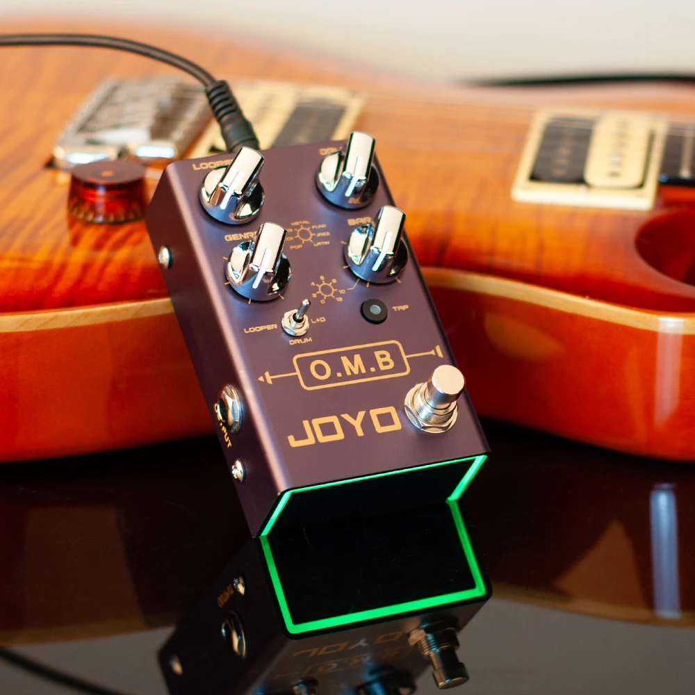Гитарная педаль эффектов JOYO R-06 O.M.B Looper и барабанная машина независимая гитарная с