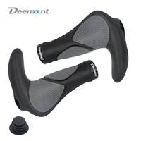 deemount comfy bicycle grips tpr rubber integrated mtb cycling hand rest mountain bike handlebar casing sheath shock absorption