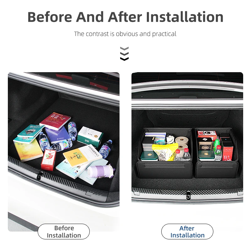 Коробка для хранения багажника автомобиля органайзер контейнер укладки
