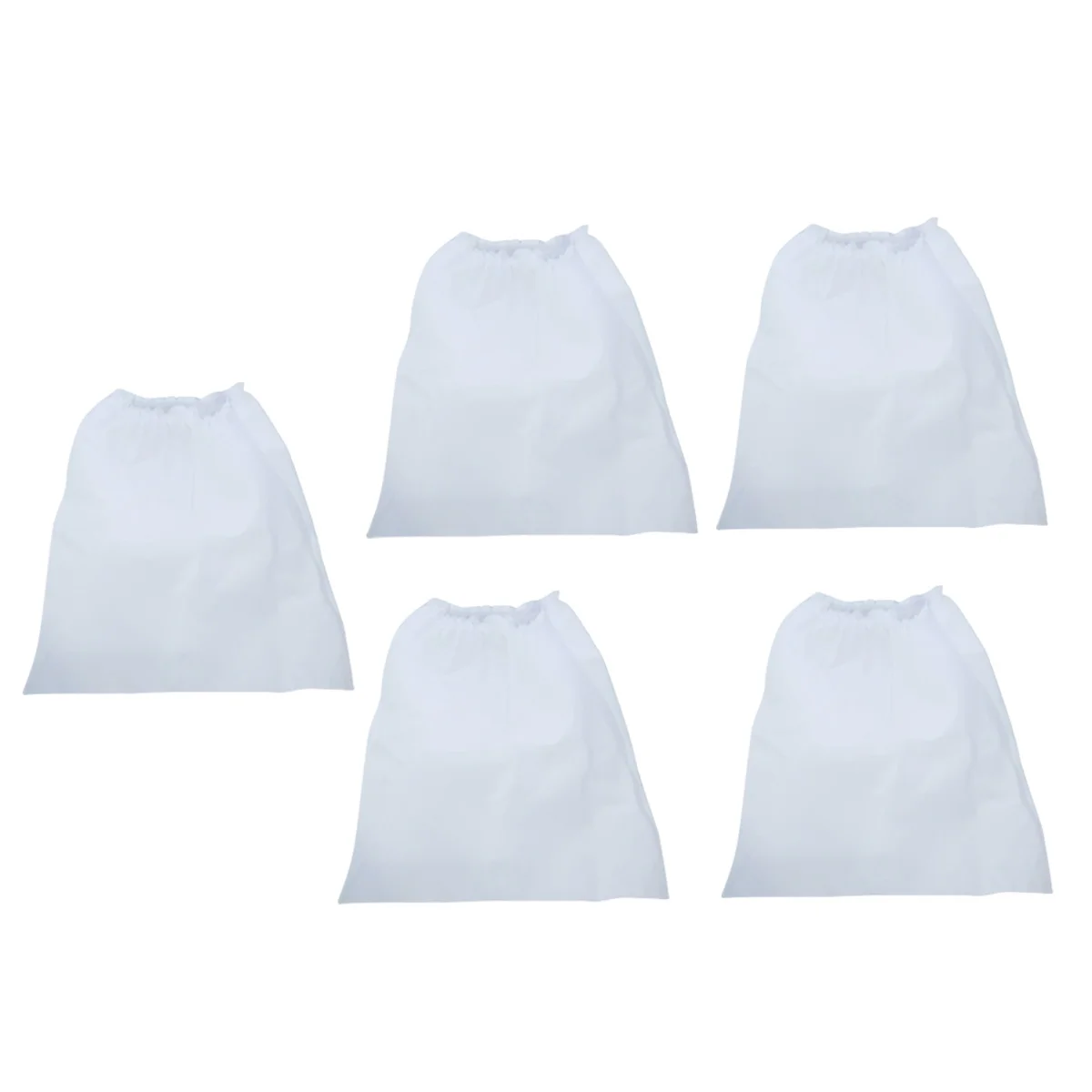 

5Pcs Nail Suction Bag Non Woven Manicure Collector Thickened Waste Holder Container Bag for Home Shop
