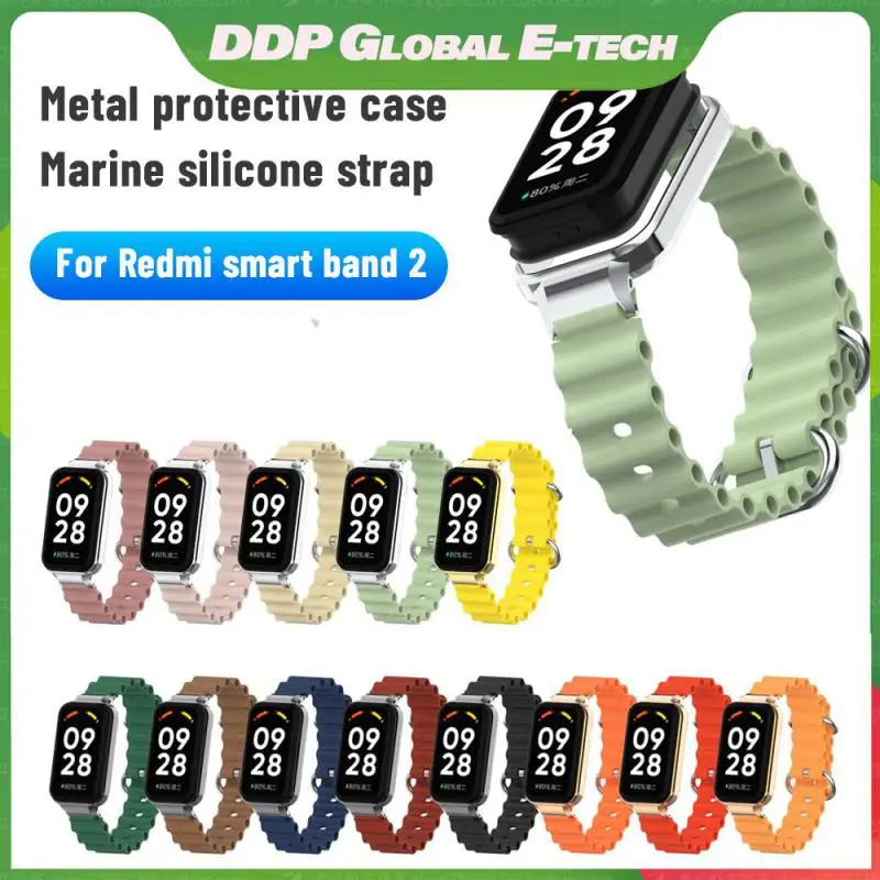

Made Of High-quality Silicone In Stock Replacement Strap One Size Fits All Easy To Insert And Remove Wearable Watch Band Smooth