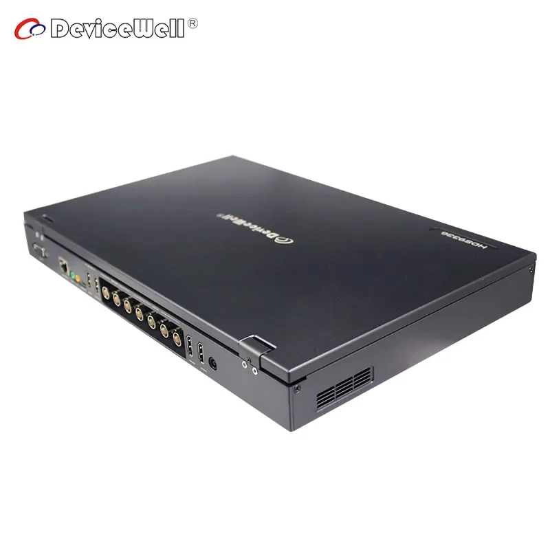 DeviceWell HDS9336 6 каналов 15 &quotзапись HD SDI Live Audio Video оборудование