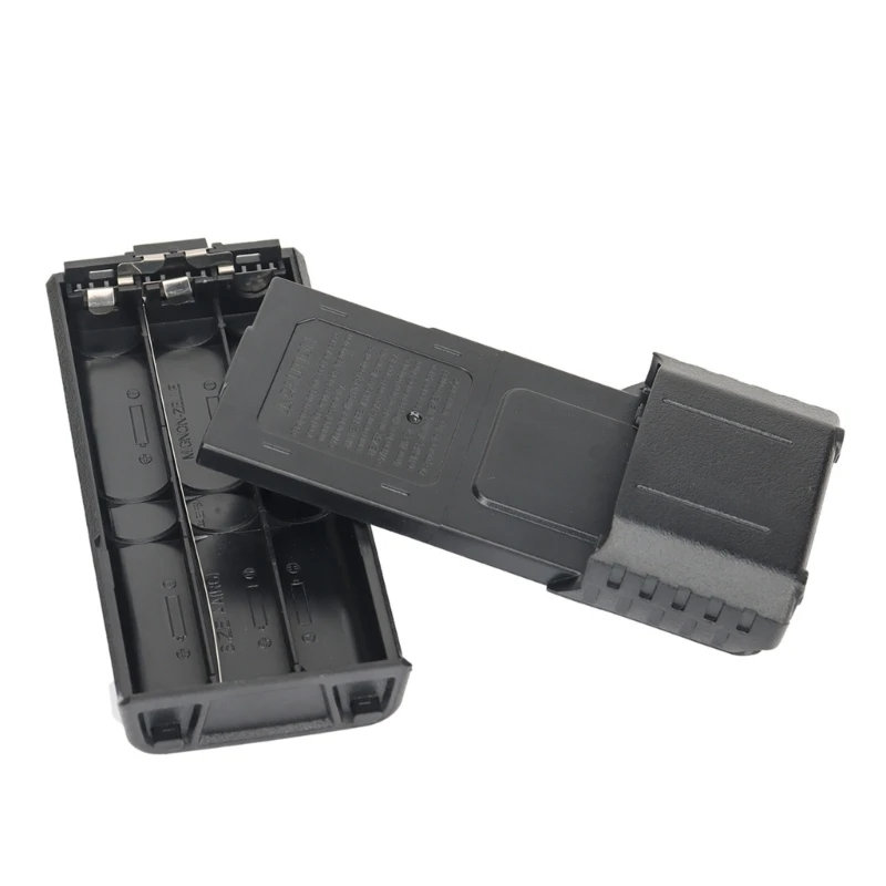 

Battery Fit for UV-5R DM-5R-Plus TH-F8D Walkie-Talkie 6xAA Black Dropship