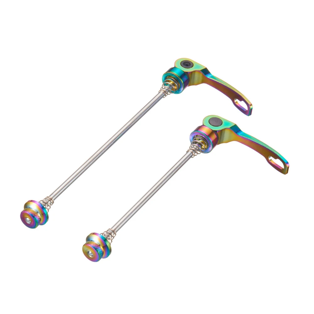 

MTB Bike Bicycle Cycling Wheel Hub Quick Release Lever Skewers Set 100mm 135mm Aluminum Alloy Mountain Bicycle Cycling Parts