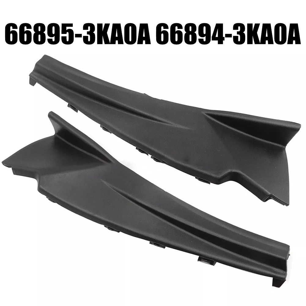 Пара удлинителей капота стеклоочистителя для Nissan Pathfinder 2013-20 OEM номер 66895-3KA0A