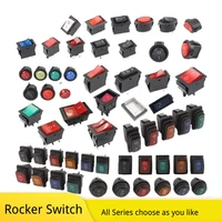 uniteelectric full series small rocker switch for car bus kind of equipment on offon off on