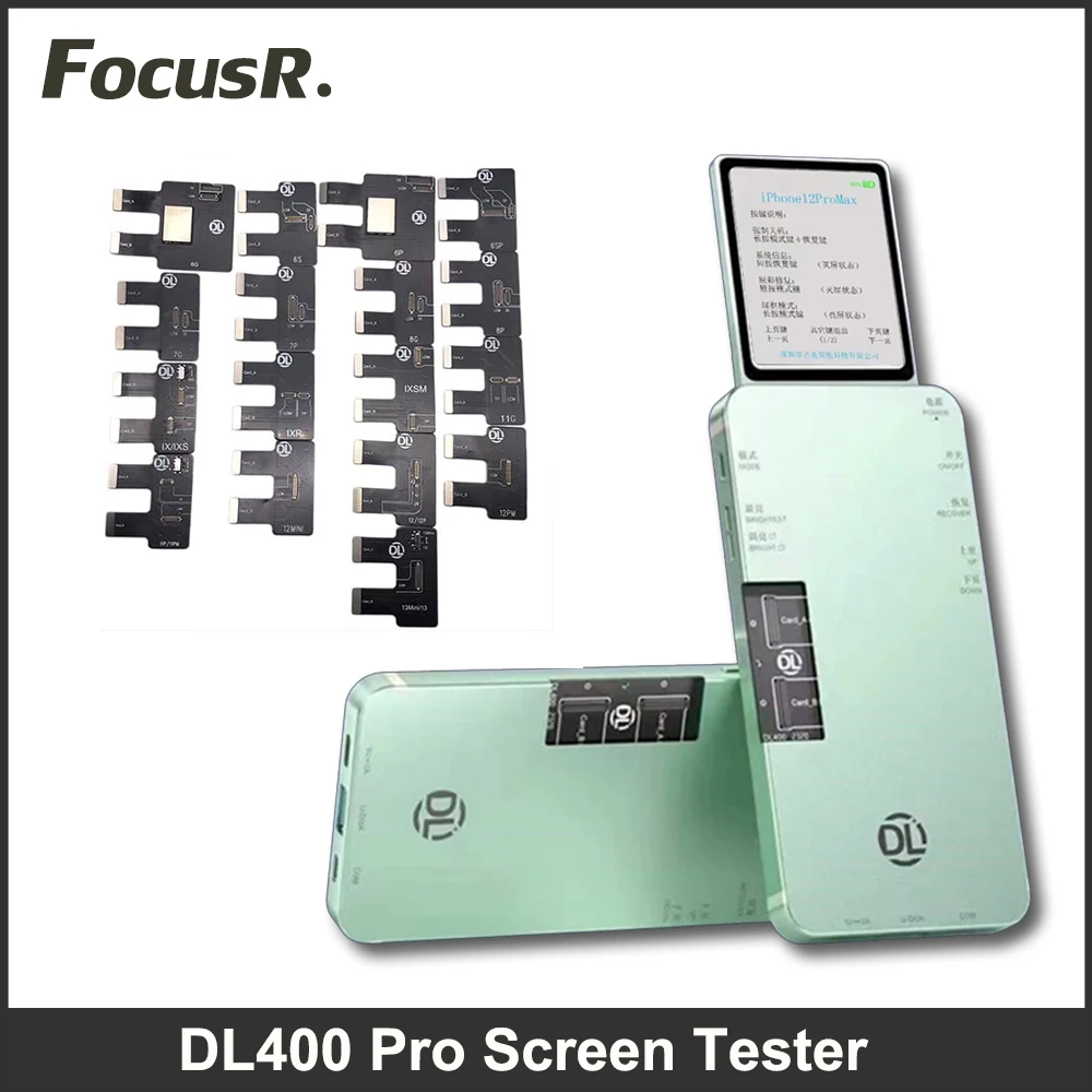 DL400 Pro LCD True Tone Recovery Programmer For iPhone 6 to 13 Touch Screen Tester For Samsung Huawei Xiaomi Display TestingTool