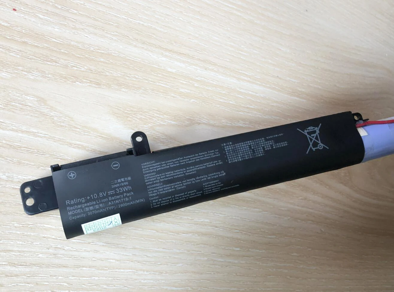 Новый аккумулятор для ноутбука A31N1719-1 10 8 В 3070 мАч ASUS X407MA X407UF X407UA X407UB X507MA X507UA X507UF X507UB