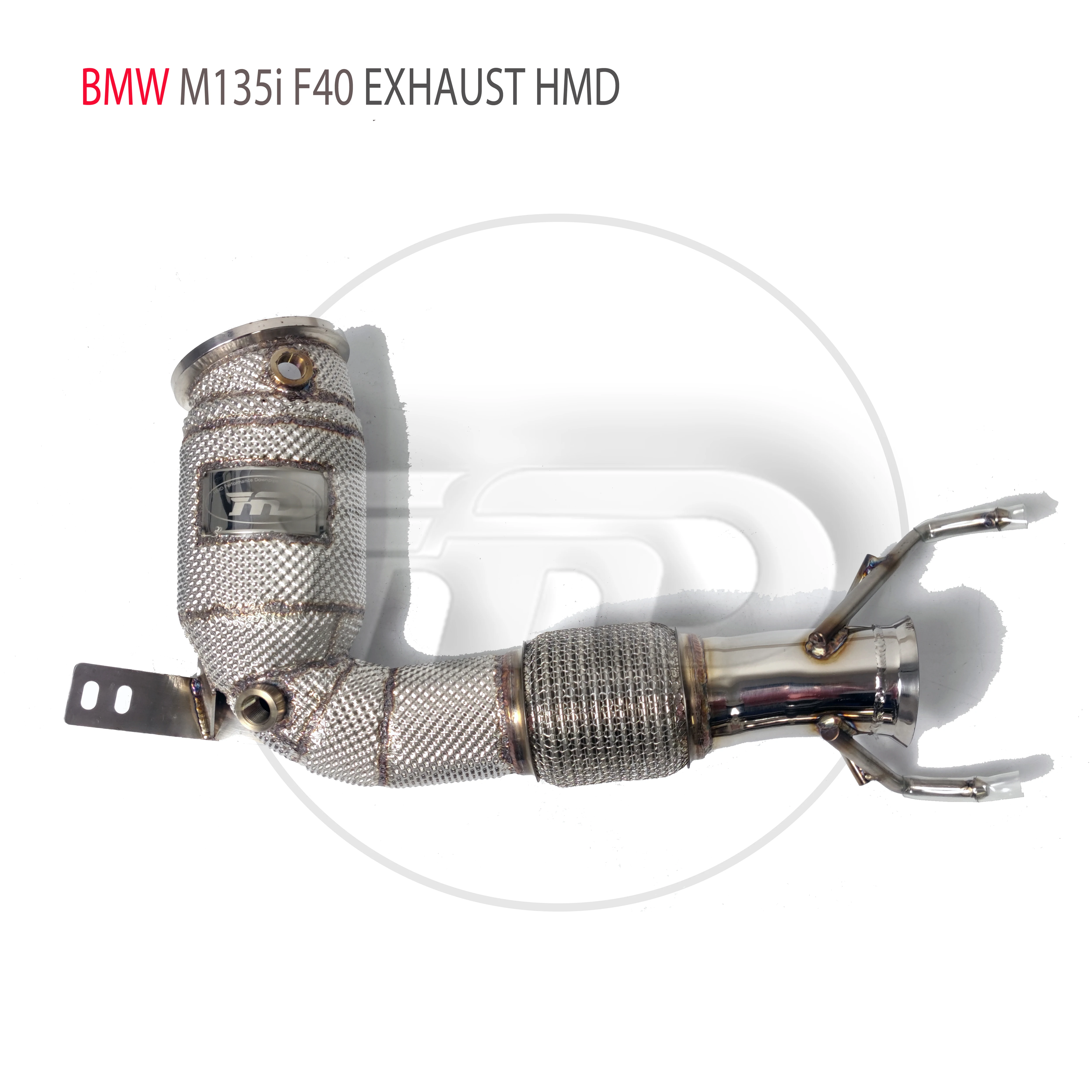 

HMD Exhaust System High Flow Performance Downpipe for BMW M135i F40 Car Accessories With Catalytic Header