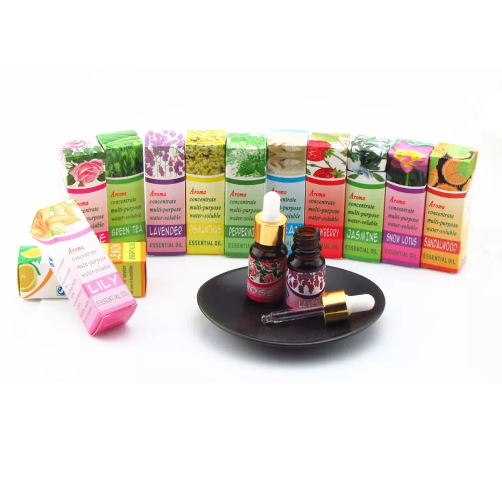 

Oil Water Soluble Herb Oil Therapeutic Grade Aromatherapy Scent for Diffuser Humidifier Water-soluble Oil 12 Kinds