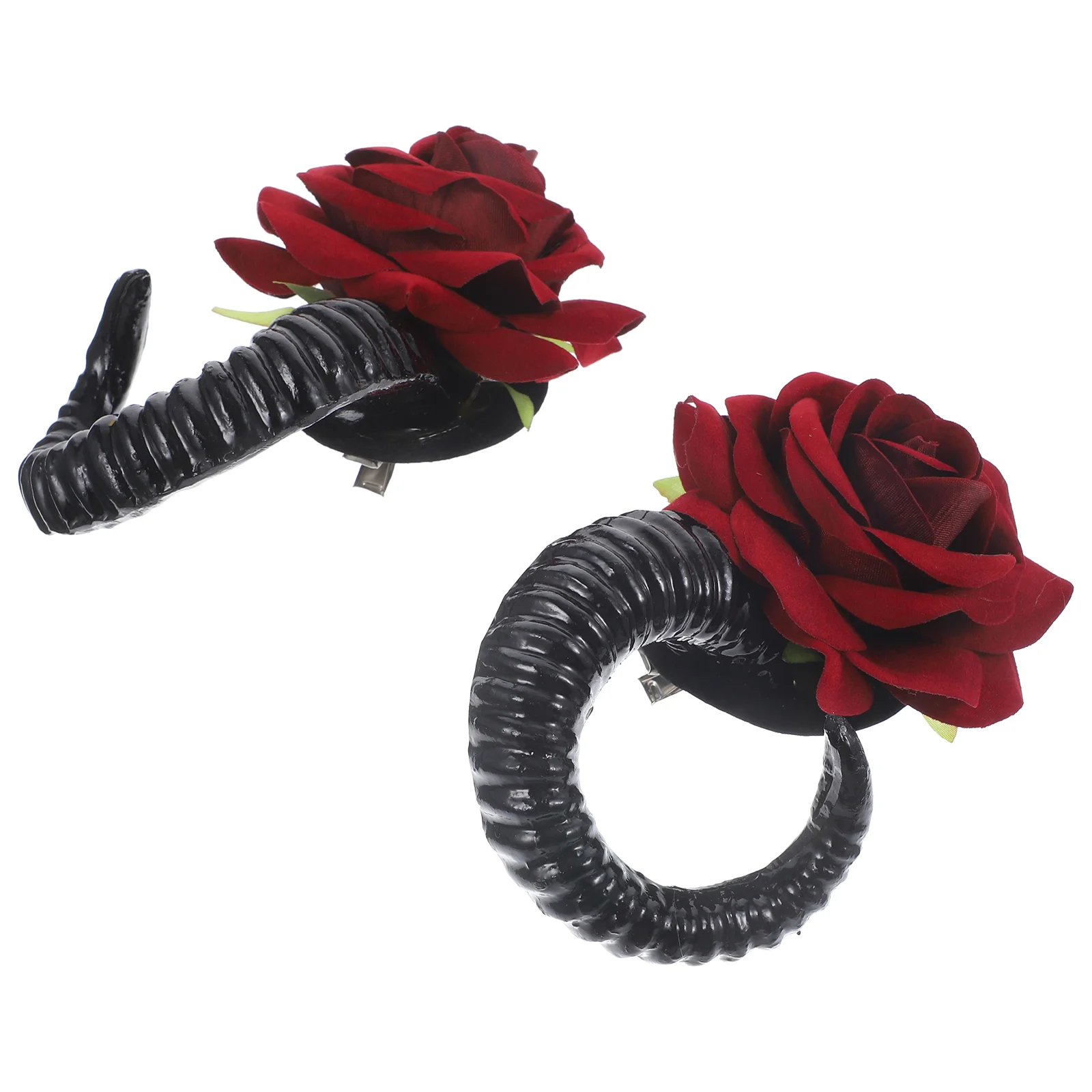 Готическая одежда заколки для волос с рогами аксессуары костюма на Хэллоуин