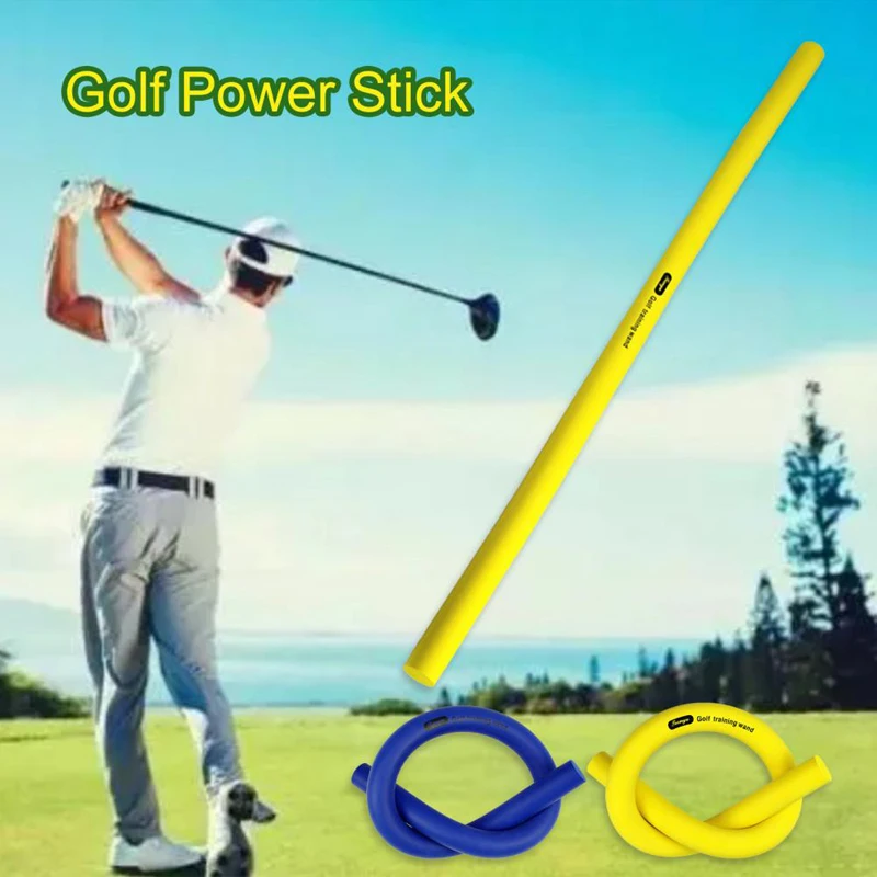 

Tennis Badminton Yoga Swing Trainer Golf Swing Practice Stick for Beginner Teenager Soft Stick Golf Training Wand Waist Training
