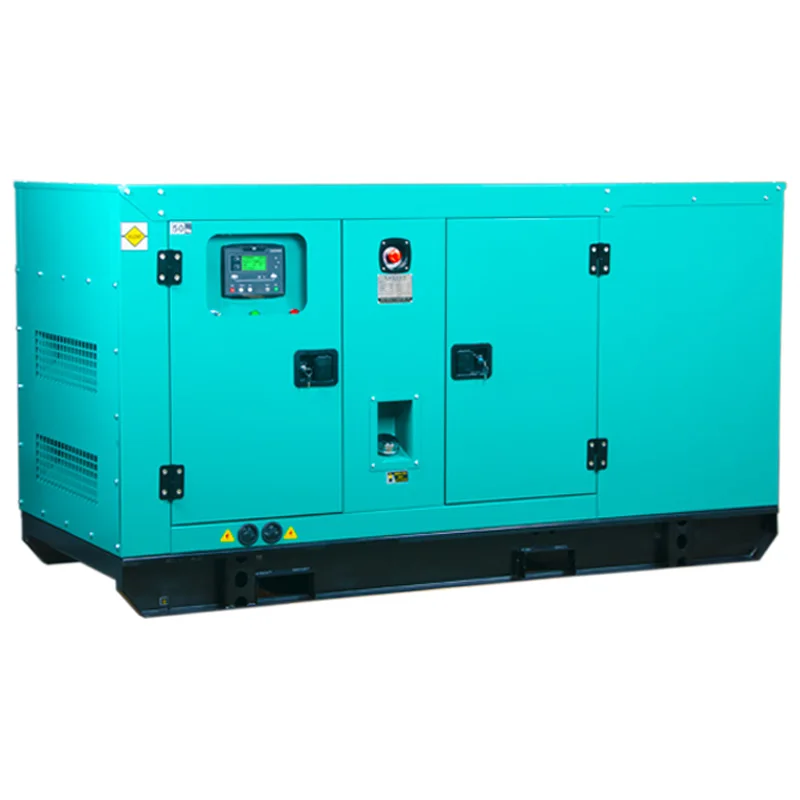 Бесшумный дизельный генераторный комплект 30/50/100/150/200/250/300 кВт трехфазный 380 В