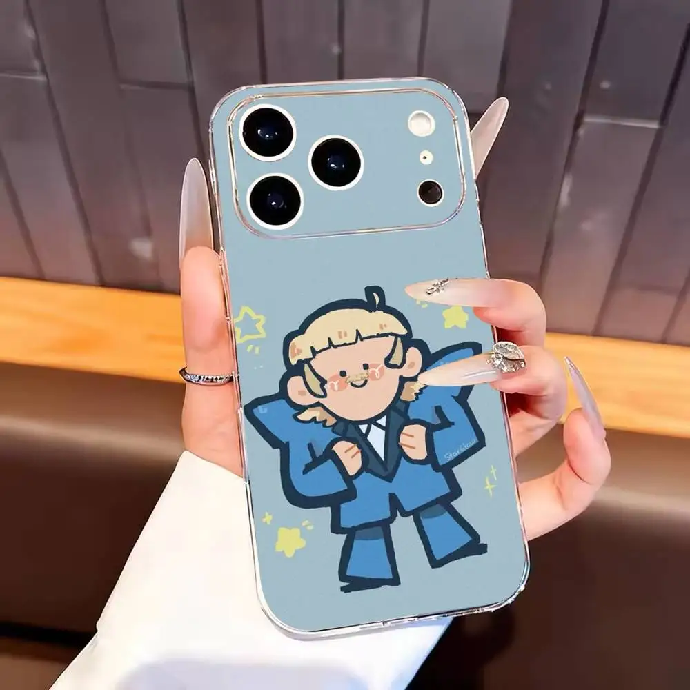 Чехол для телефона Singer J-Joost K-Kleins для iPhone 17, 16, 15, 14, 13, 12, 11 Plus, Pro Max, мягкий прозрачный чехол. (art.: 3920dcd1e71ca) - 3920dcd1e71ca