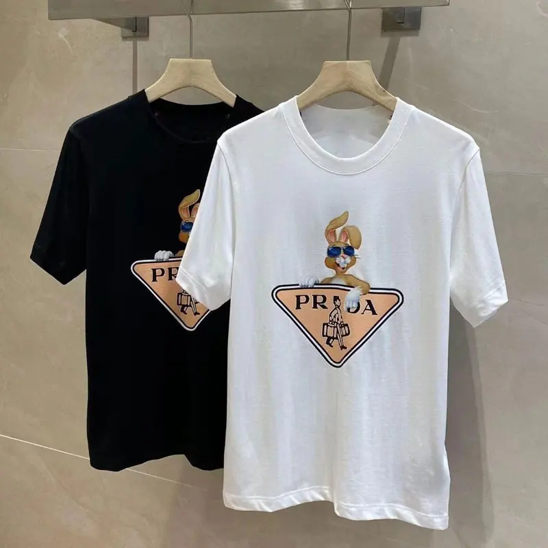 

Adults summer fashion tees apparel cartoons clothing children short-sleeved casual loose T-shirt clothes men women fast delivery