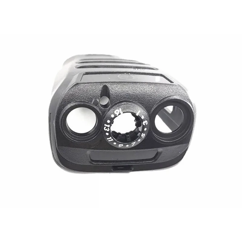 Front Panel Cover Case Housing with Volume Channel Knobs Repair Kits for Kenwood NX340 NX240 Walkie Talkie Radio Accessories