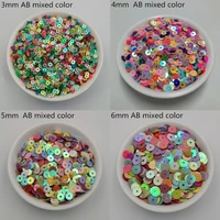 23456810121520mm m%c3%a9lange round bulk sequins clothing wedding bags embroidered sequins accessories