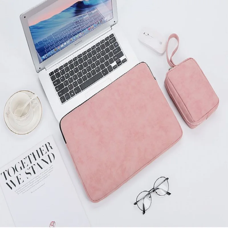

Laptop Sleeve Case 13 14 15.4 15.6 Inch for HP DELL Notebook Bag Carrying Bag Macbook Air Pro 13.3 Shockproof Case for Men Women