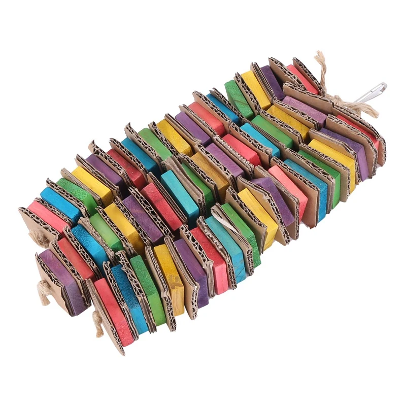 Попугай игрушки для больших птиц Картонные Игрушки африканский серый попугай