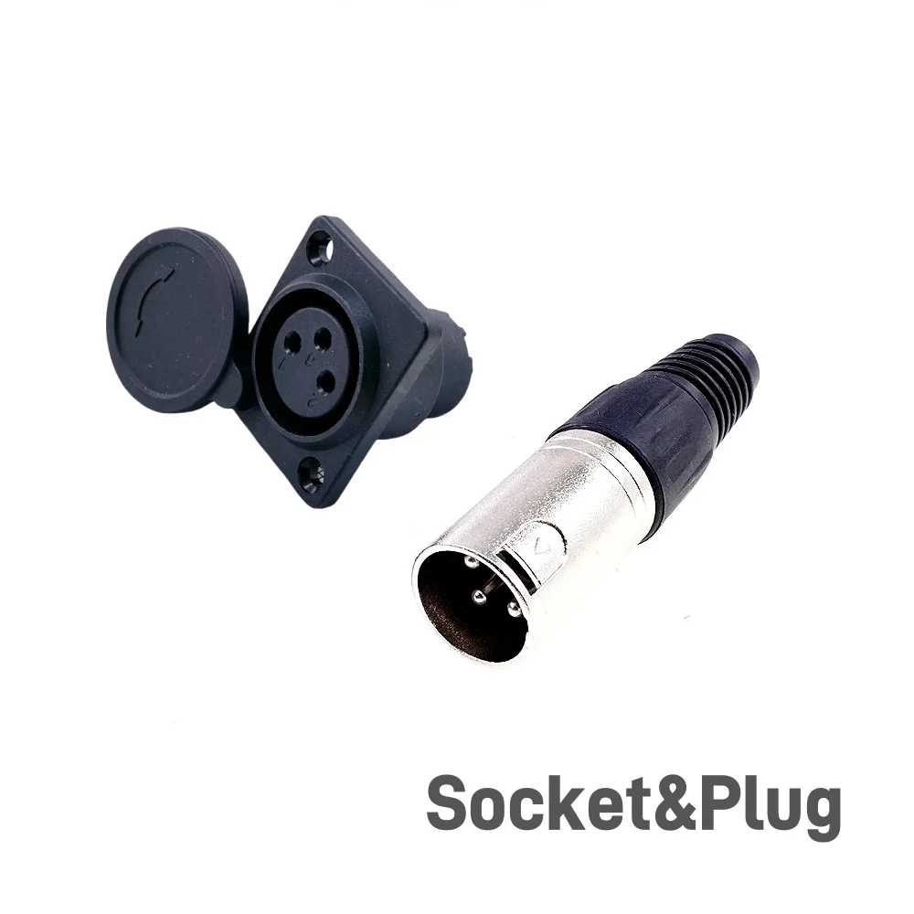 

RTLECS XLR-3P 3-контактный разъем для зарядки