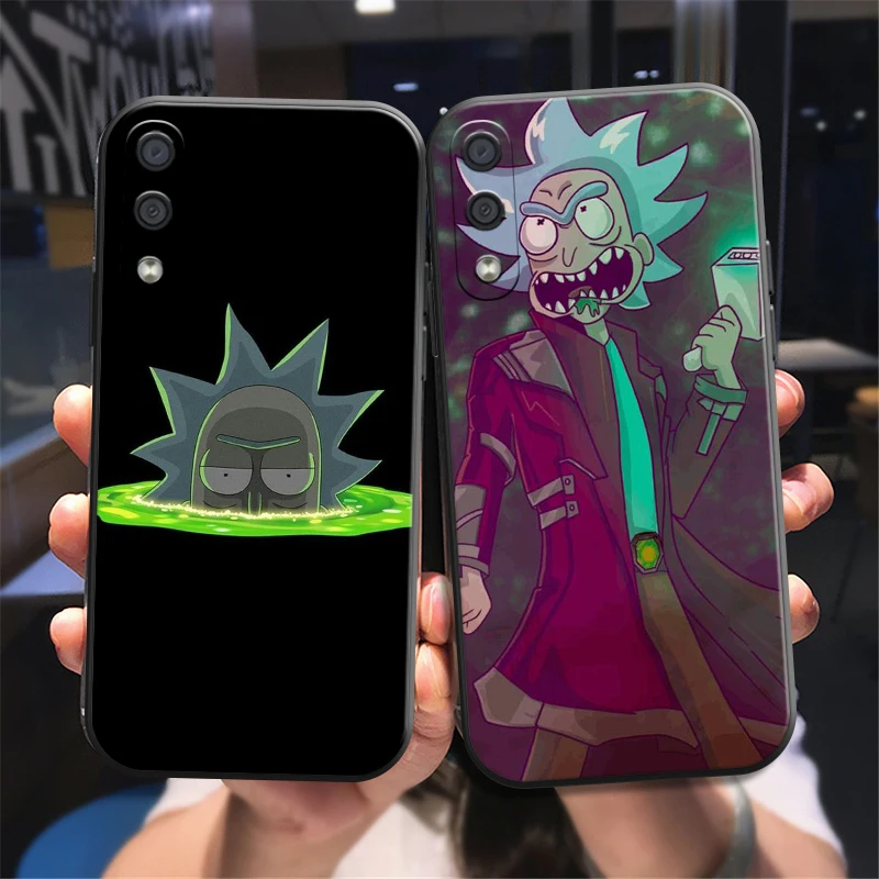 

Funny Carton Rick And Morty US Phone Case For Samsung Galaxy A01 A02 A02S A03S A10 A10S A11 A20 A21 A21S A22 4G 5G Carcasa Cover