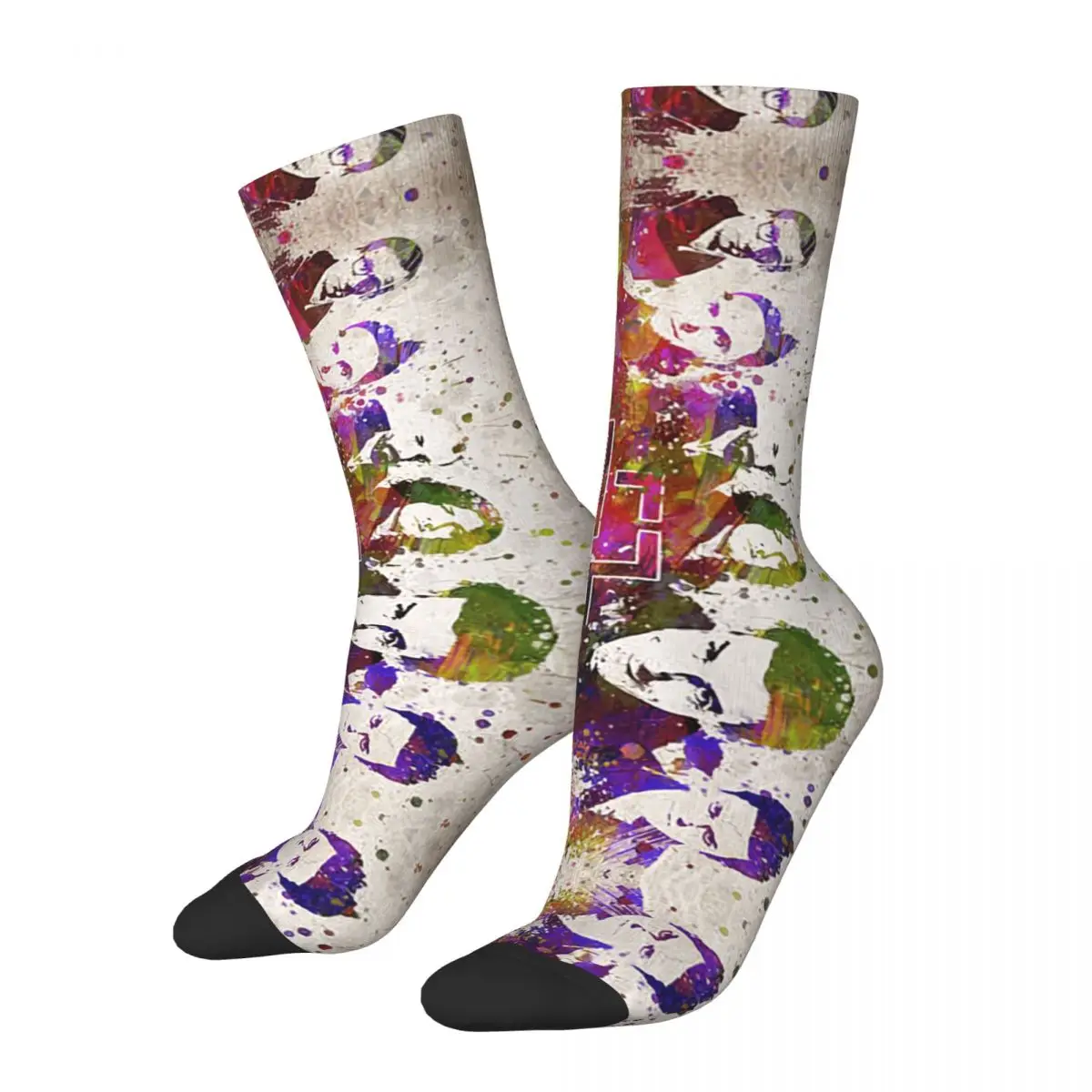 

Till And Lindemann 1 R320 Stocking Creative Better Sell Geek Contrast color Elastic Socks