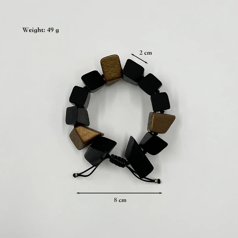 Браслеты Женские в стиле бохо с деревянными бусинами