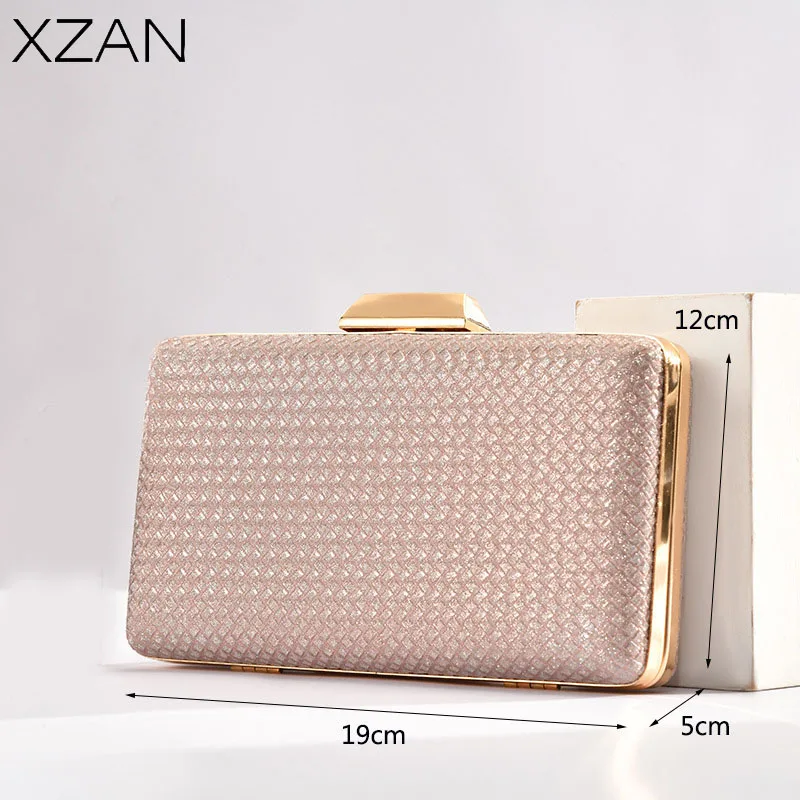 

Elegant Women Evening Bag Clutches Sequin Clutch Female Crystal Day Clutch Wedding Purse Party Banquet Black/Gold Silver bolsos
