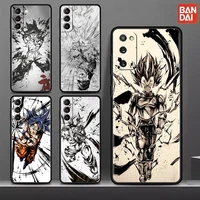 dragon ball portrait shockproof case for samsung galaxy s22 ultra s20 fe s21 plus s10 lite s10e s9 s8 s7 soft luxury phone cover