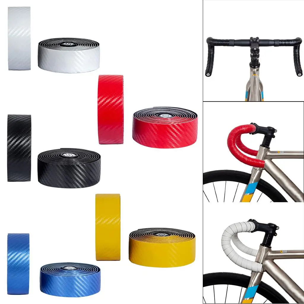 2X Мягкие ленты на руль велосипеда Нескользящие удобные Захваты ремень для