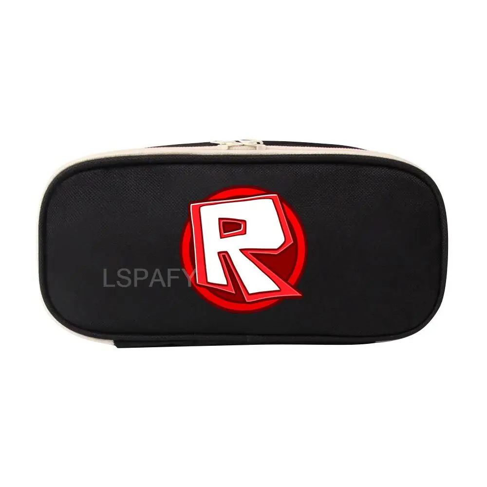 Фото Высококачественная мультяшная сумка ROBLOX, детские товары для школы, косметика для мальчиков и девочек, стационарные Детские карандаши Roblox, фотосумки №1
