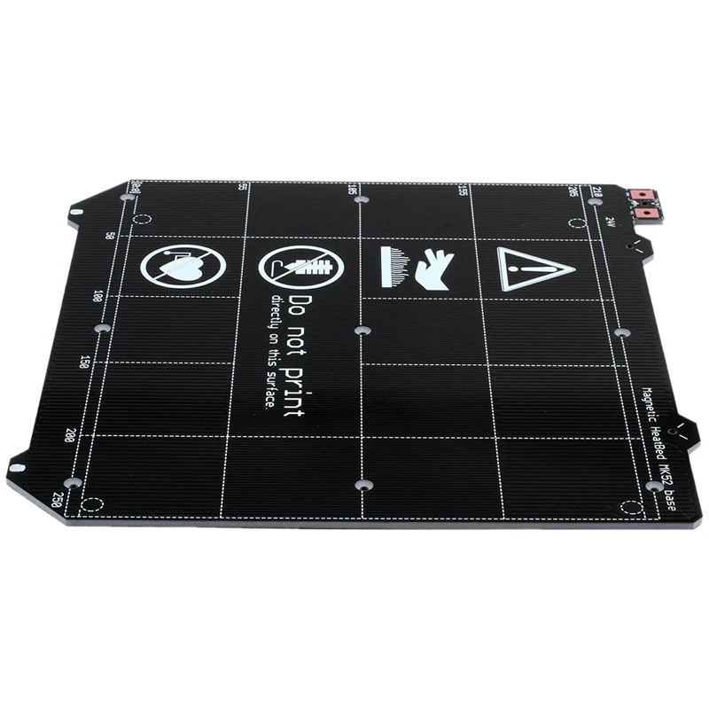 

3D Printer Parts Clone I3 Mk3 3D Printer Heated Bed Magnetic Mk52 Heatbed 24V Assembly