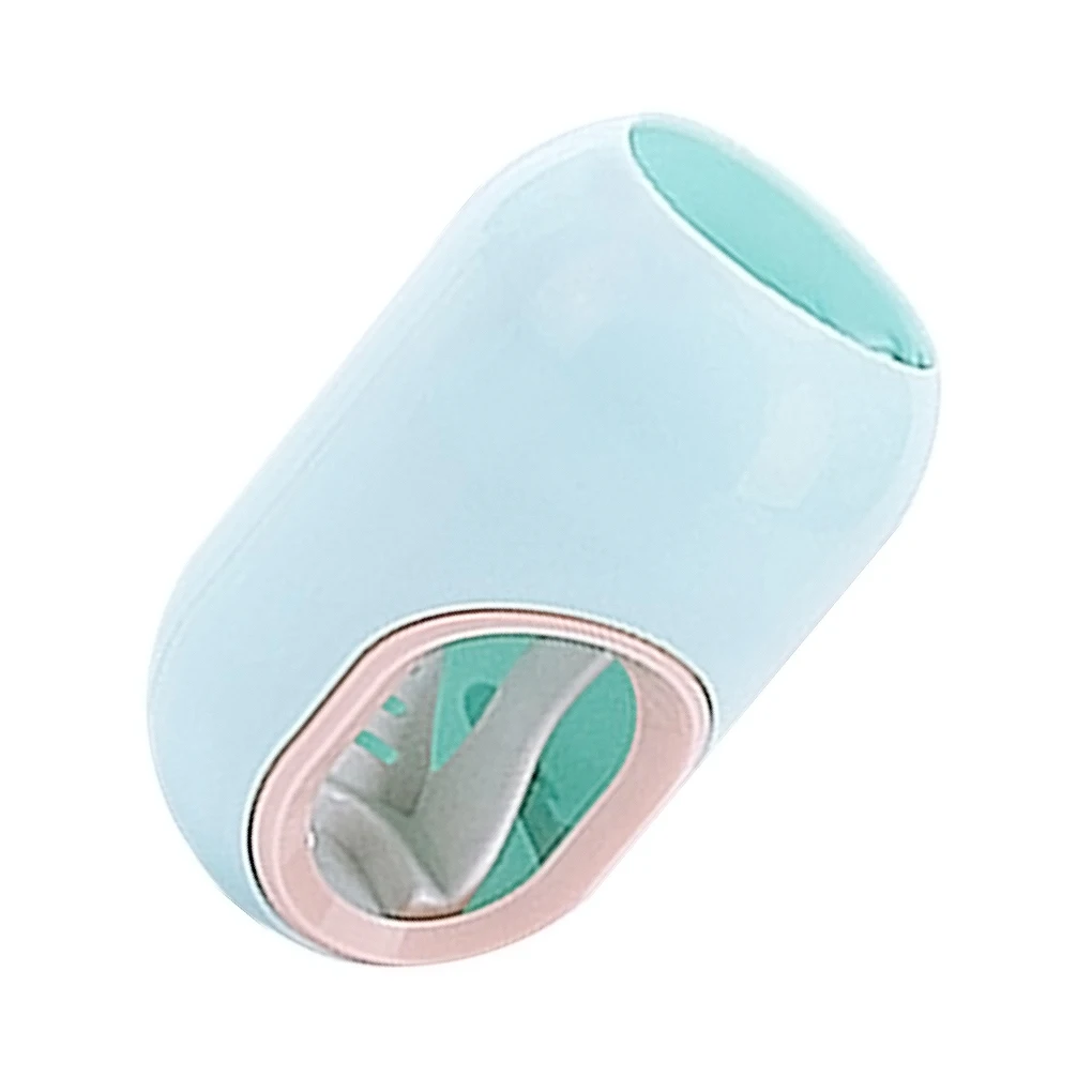 

Automatic Toothpaste Squeezer Wall Mounted Hands Free Dispenser Toothpaste Rack Shelf for Bathroom Washroom