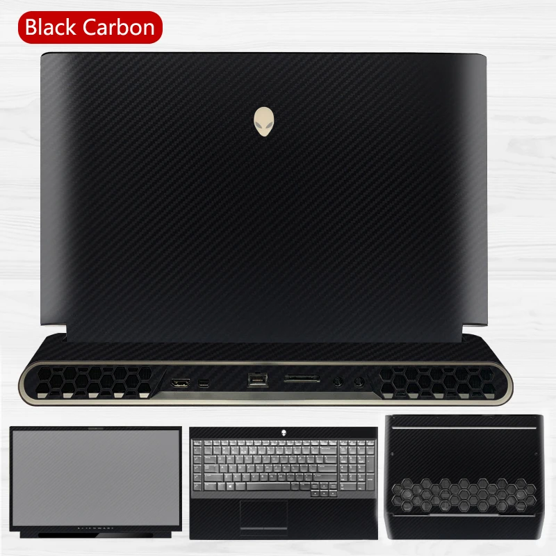 Наклейка для ноутбука из углеродного волокна KH Защитная 2019 Alienware область 51 м 17 3