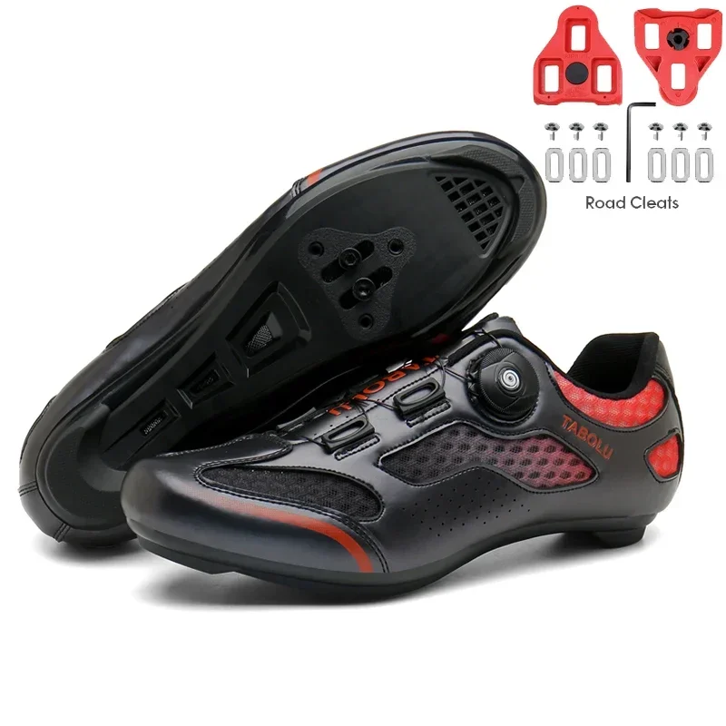 2025 Men's Cycling Shoes Mtb Bike Sneakers Non-slip Mountain Cleat Biking Ultralight Speed Bicycle Spd Road Footwear