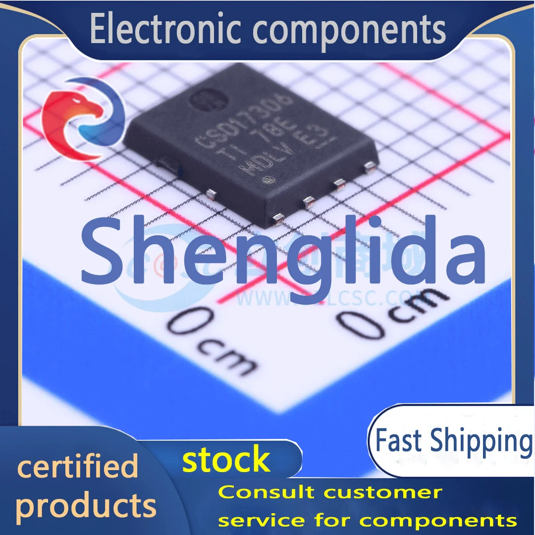 

CSD17306Q5A packaged VSONP-8 field-effect transistor (MOSFET) brand new off the shelf 1PCS
