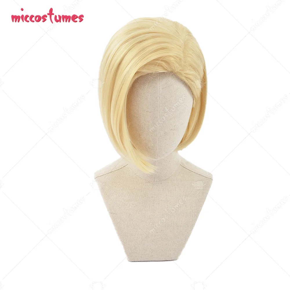 Android 18 Cosplay Short Wig